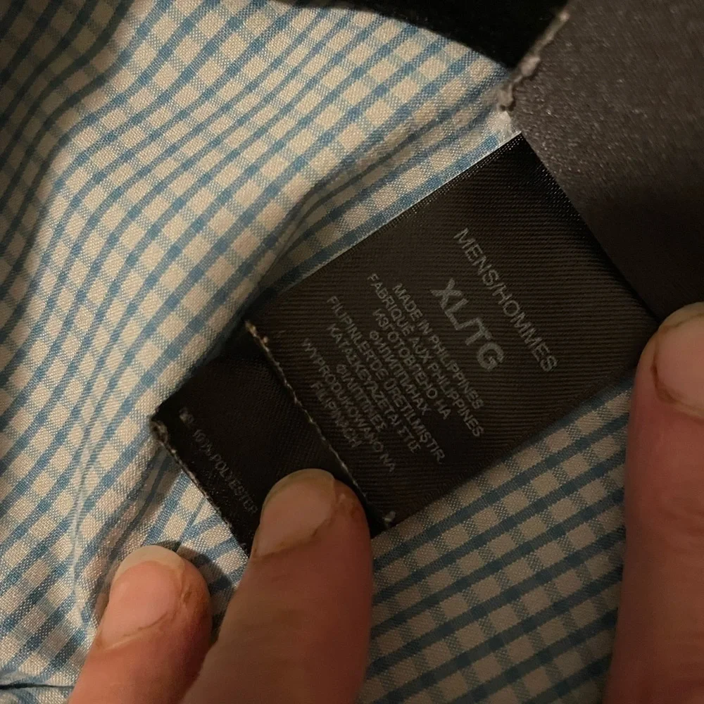 EUC Y2K the North Face plaid shirt